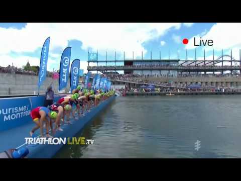 2017 Montreal Mens Triathlon - Start