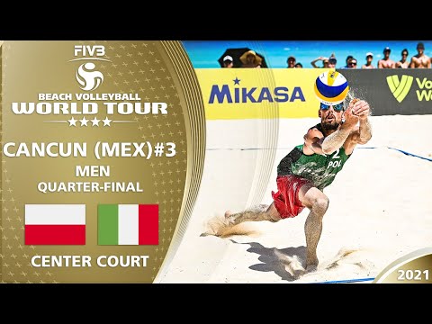 Kantor/Losiak vs. Carambula/Rossi - Men's QF | Full Match | 4* Cancun 2021 #3