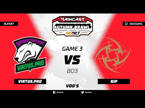 Virtus.Pro vs NIP (map 3), MC Autumn Brawl, Playoffs