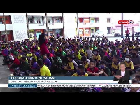 9 FEB 2025 – Regional News – Santuni Madani Program; JPW Committed to Preventing Student Dropout