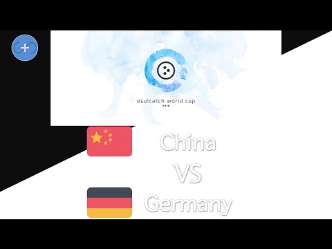 osu!catch World Cup 2016 Finals - Loser Bracket - Match AE - China vs Germany