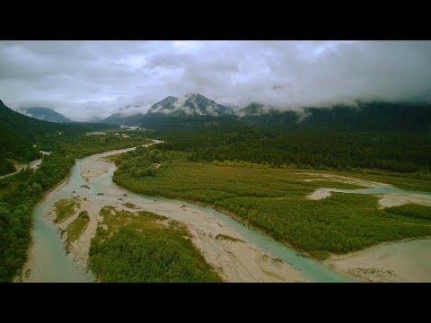 der letzte Wildfluss Deutschlands - ISAR -  DJI MINI 2 4k30
