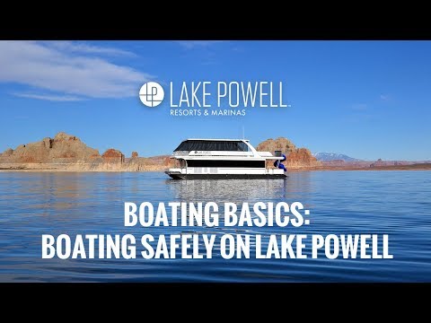 Boating Safely on Lake Powell