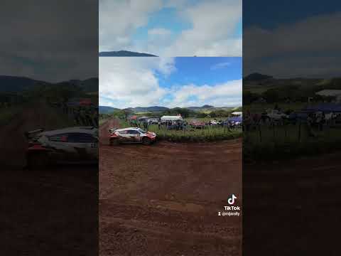 Una de las pasadas más espectaculares del Rally Villarrica Pura adrenalina en los caminos de Guairá!