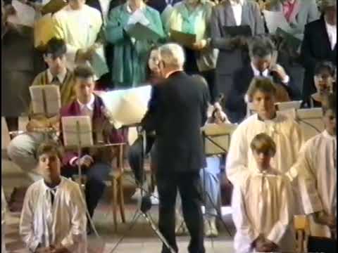 Dravograd - Koncertna maša v cerkvi sv. Janeza poleti 1991