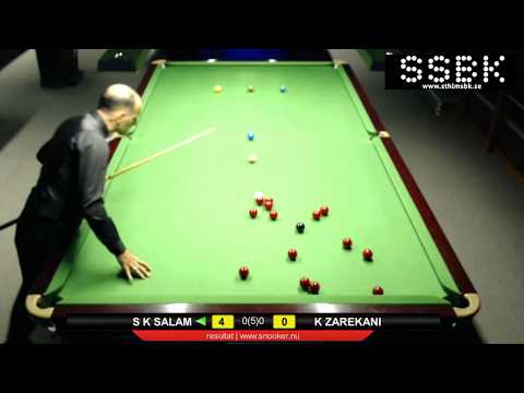SM Snooker 2019 - S K Salam v K Zarekani