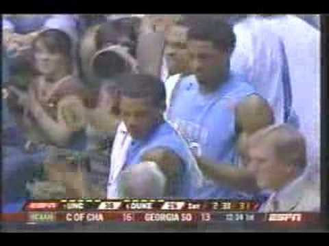 Danny Green dunks on Greg Paulus ("Green Tea")