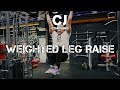 How to do a Weighted Leg Raise To Build Your Abs!
