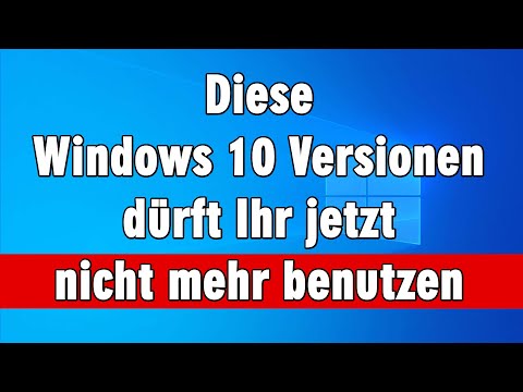 Diese Windows 10 Versionen auf keinen Fall mehr verwenden - Support Ende erreicht - 22H2 Download