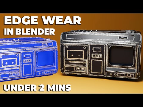Add Edge Wear in Blender Under 2 Minutes!