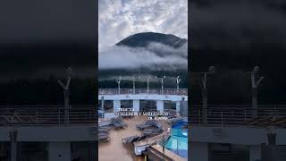 Celebrity Millennium in Alaska #travel #cruise #fun #celebritycruises #cruiseship #sailing #shorts