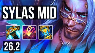 SYLAS vs MALZAHAR (MID) | Perfect KDA: 15/0/6 | EUW Master | 26.2
