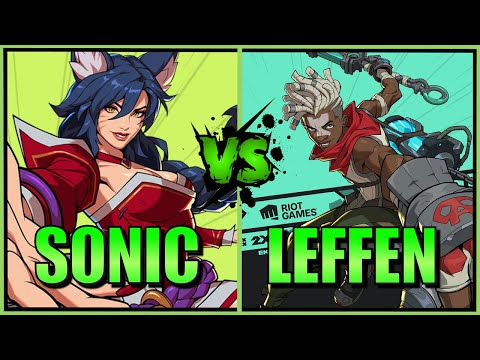 SonicFox -   Vs Leffen In 2XKO  (High-Level Matches)