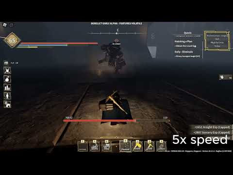 Getting Cerise gear in DERELICT