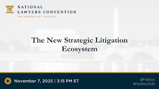 Click to play: The New Strategic Litigation Ecosystem