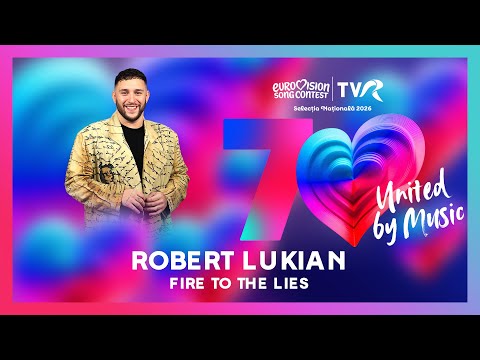 Robert Lukian - Fire To The Lies | Finala Eurovision România 2026 (@TVR1)