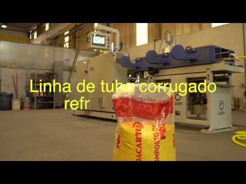 Linha LGMT para tubos corrugados refrigerado a ar Ø 16 A 32MM