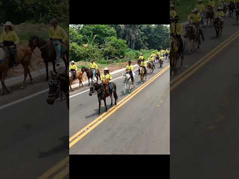 Cavalgada de Piraquê Tocantins 2023 com o drone dji mini 4 pro