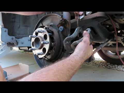 How to Change Lexus RX330 Rear Brake Pads & Rotors
