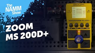 Video thumbnail for NAMM 2024: ZOOM MS 200D+ - Sound Demo by Guitar Bonedo