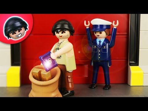 Toni ist in Schwierigkeiten! - Teil 1    Playmobil Polizei Film   KARLCHEN KNACK #286