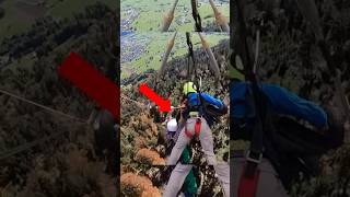 Scary hang gliding accident #shorts