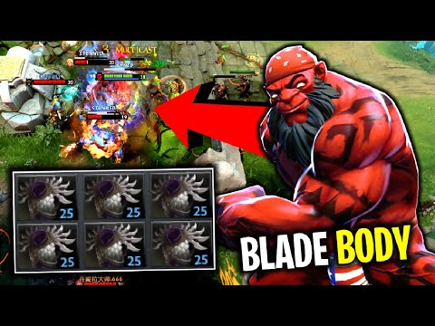 BLADE BODY..!! WTF 6x Blade Mail Axe 51 Kills by Goodwin 7.26 | Dota 2