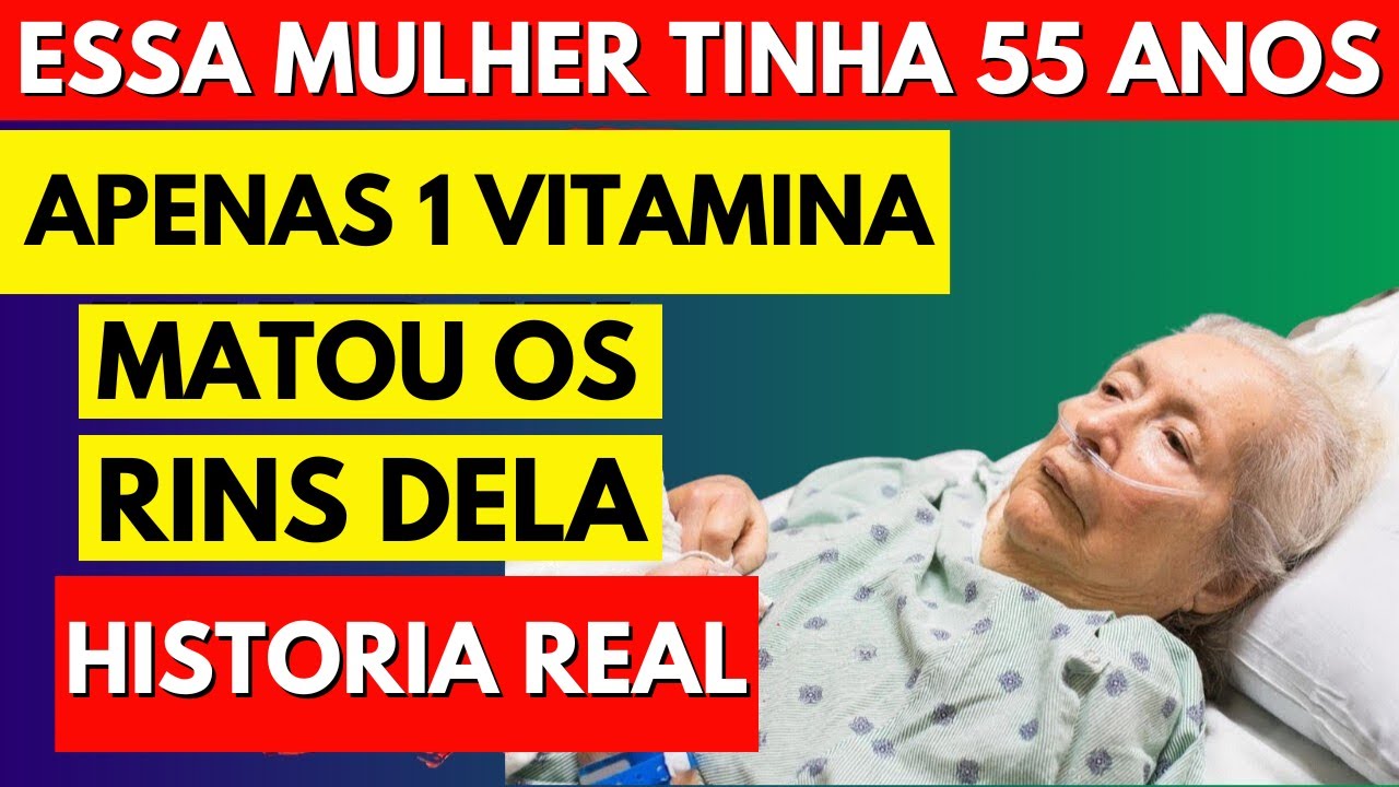 Mulher destruiu seus RINS em 2 meses ao tomar esta vitamina comum!