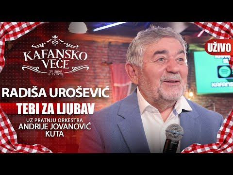 RADISA UROSEVIC - TEBI ZA LJUBAV I UZIVO I (ORK. ANDRIJA JOVANOVIC KUTA) I 2022 I KAFANSKO VECE