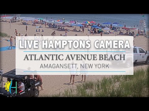 Hamptons.com - LIVE! 4K Atlantic Avenue Beach, Amagansett, New York