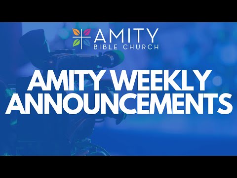 080424 Amity Announcements