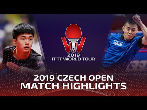 [2019 ITTF Czech Open] Lin Yun-Ju vs Chen Chien-An 2019.8.23
