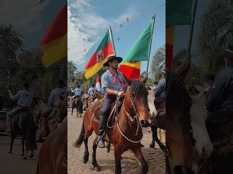 77ª Geração da Chama Crioula 🔥 | Cavaleiros de Fazenda Vilanova em Rio Pardo!