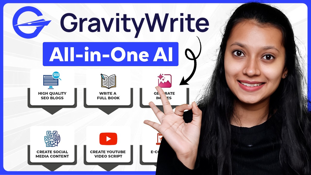 GravityWrite Tutorial | Create Blogs, Books, Images, & More! (Using AI)
