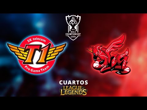 SKTelecom T1 vs AHQ e-Sports Club - Cuartos - Mapa 3 - Worlds 2015 - Español