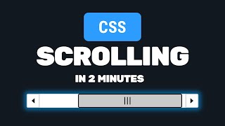 Download the video "Master CSS Overflow & Scrollbars in 2 Minutes!"