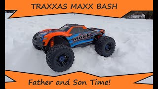 Traxxas Maxx Snow Bash