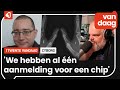 TkkrLab ontvangt cyborg Patrick Paumen: deels mens, deels computer