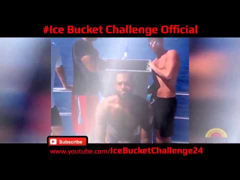 Lebron james ice bucket challenge ALS king james takes challenge nominate President Obama