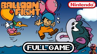 Balloon Fight 1985 | NES Longplay | Classic Retro Gameplay | No Commentary