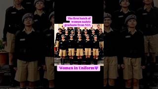 History Made| First Batch Of Women Cadets Graduate From NDA #nda #army #indianarmy
