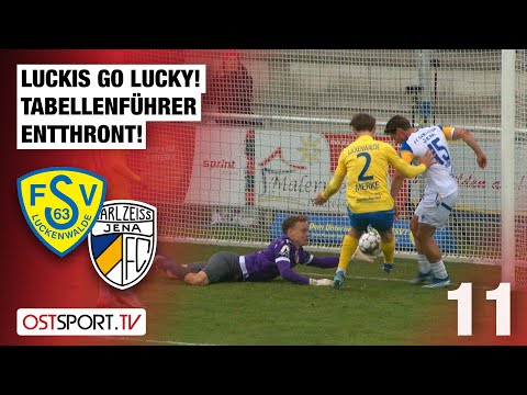 Lucky's go lucky! League leaders dethroned! Luckenwalde vs. Jena | Regionalliga Nordost