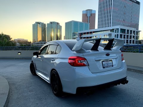 2018 Subaru WRX gets NEW WHEELS (Federal RSRR TIRES) 18X9.5+35