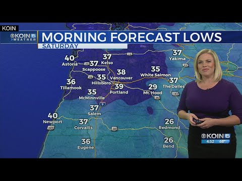 4 p.m. Friday evening forecast KOIN 6 News April 26, 2019