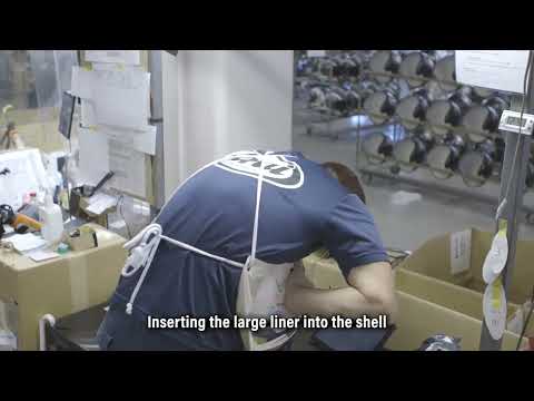 Arai’s Craftsmanship Factory Tour - EPS Liner