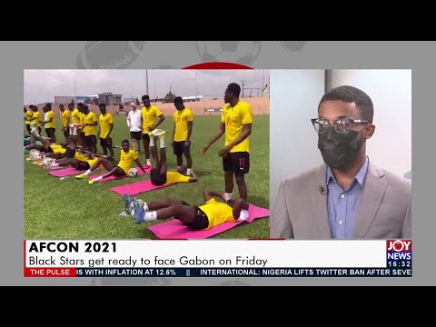 AFCON 2021: Black Stars get ready to face Gabon on Friday - The Pulse Sports on JoyNews (13-1-22)