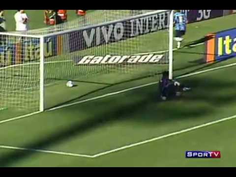 Os gols de Grêmio 5 x 1 Fluminense pela 25ª rodada do Brasileirão 2009