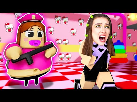 СБЕГИ от ДОЧКИ ВОНЮЧКИ БАРРИ в ROBLOX ! 😱 САМАЯ МИЛАЯ ТЮРЬМА РОБЛОКС