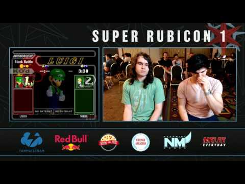 Super Rubicon 1 - Slyfincleton (Luigi) vs. Heartstrings (Sheik) - SSBM - Pools L. Qualifier