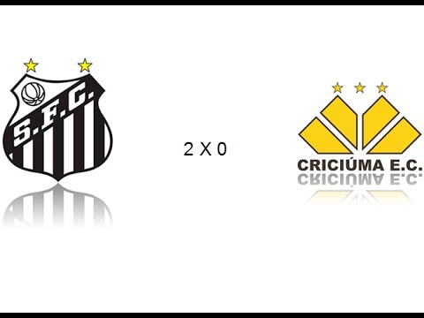 SANTOS 2 X 0 CRICIÚMA CAMPEONATO BRASILEIRO SÉRIE A 2014